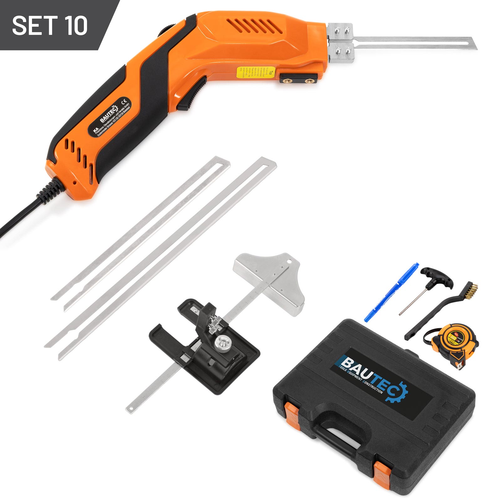 BAUTEC Styrocutter DX 330 Watt Set 10