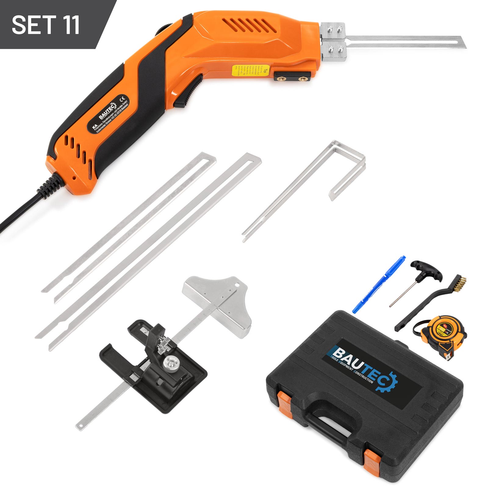 BAUTEC Styrocutter DX 330 Watt Set 11