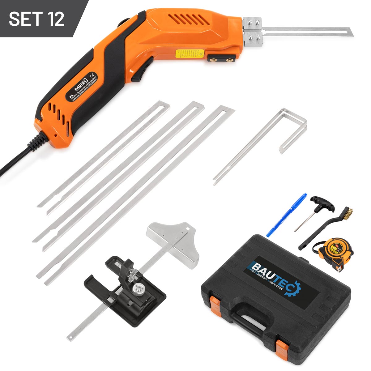 BAUTEC Styrocutter DX 330 Watt Set 12