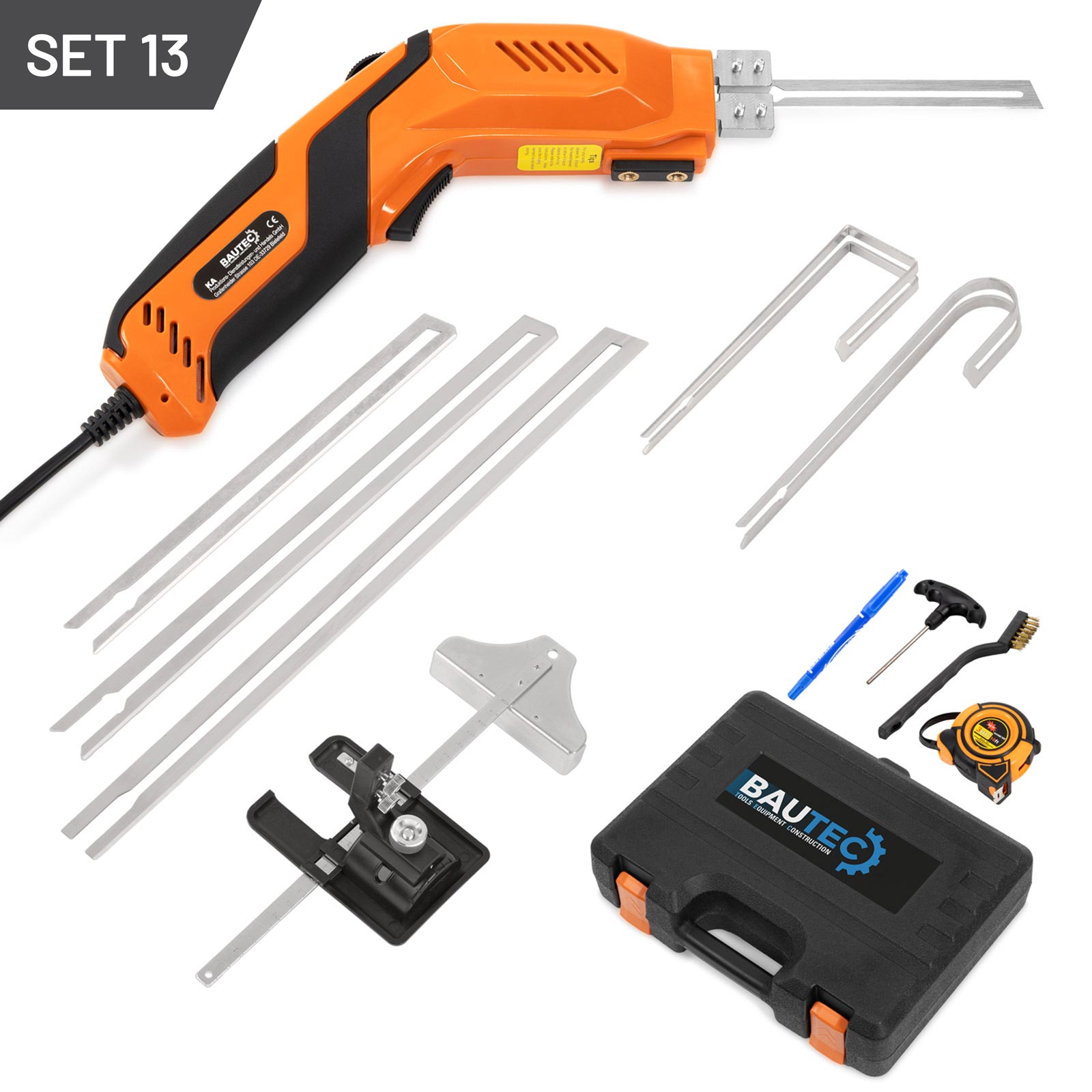 BAUTEC Styrocutter DX 330 Watt Set 13