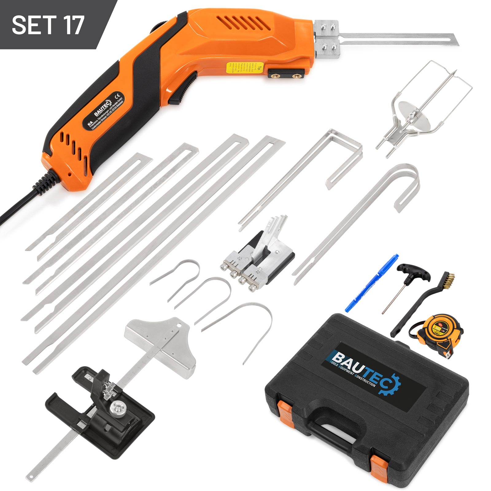BAUTEC Styrocutter DX 330 Watt Set 17