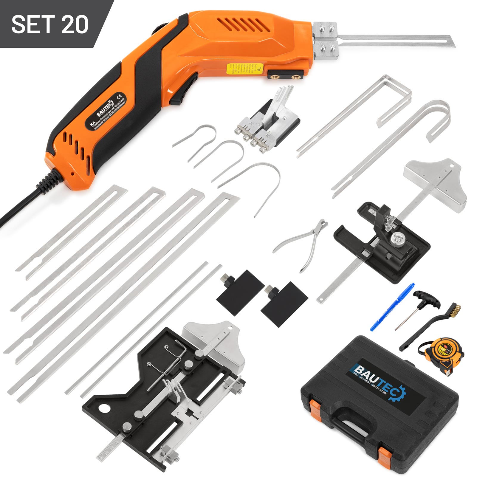 BAUTEC Styrocutter DX 330 Watt Set 20