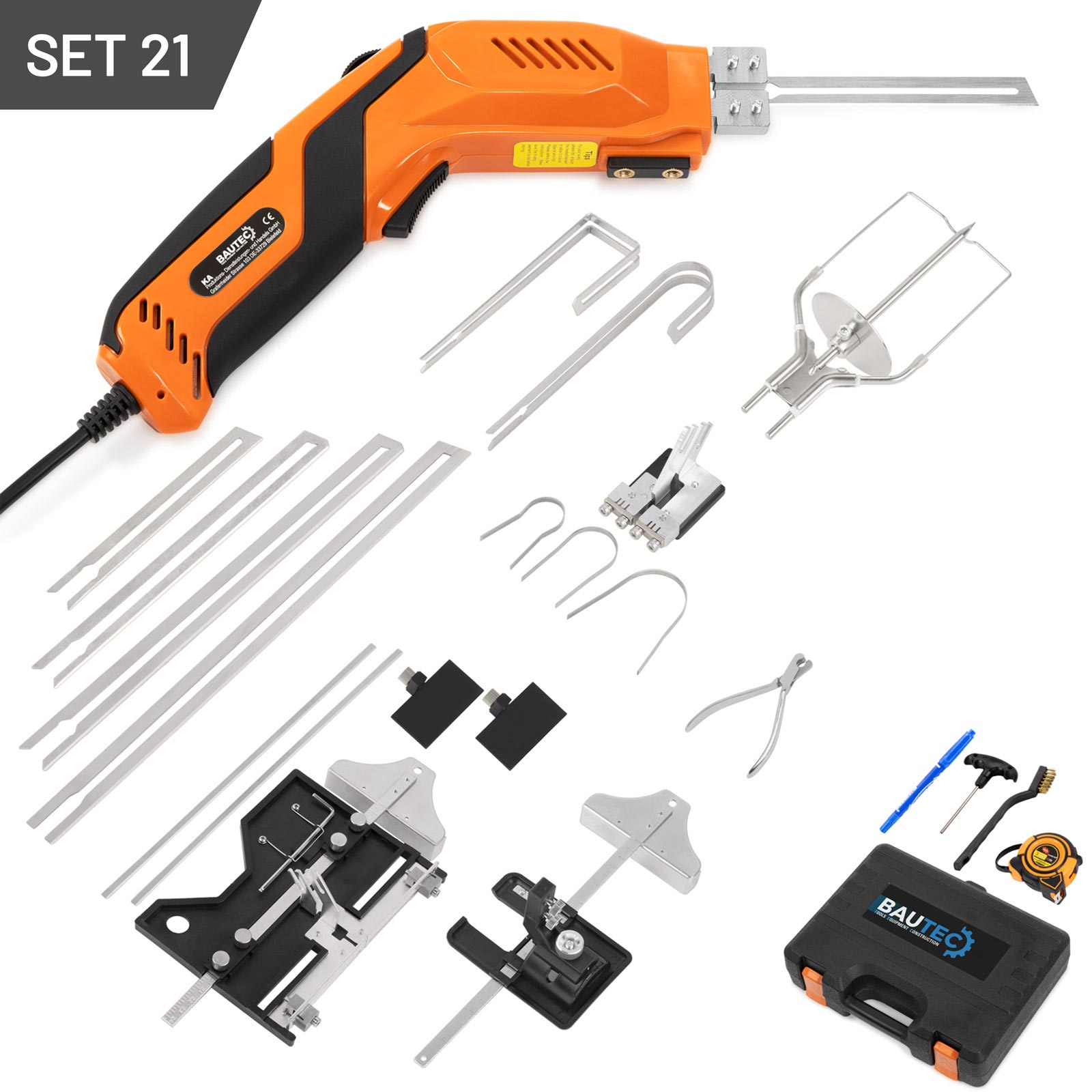 BAUTEC Styrocutter DX 330 Watt Set 21