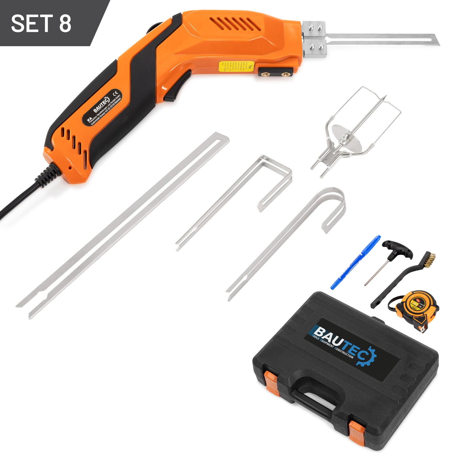 BAUTEC Styrocutter DX 330 Watt Set 8