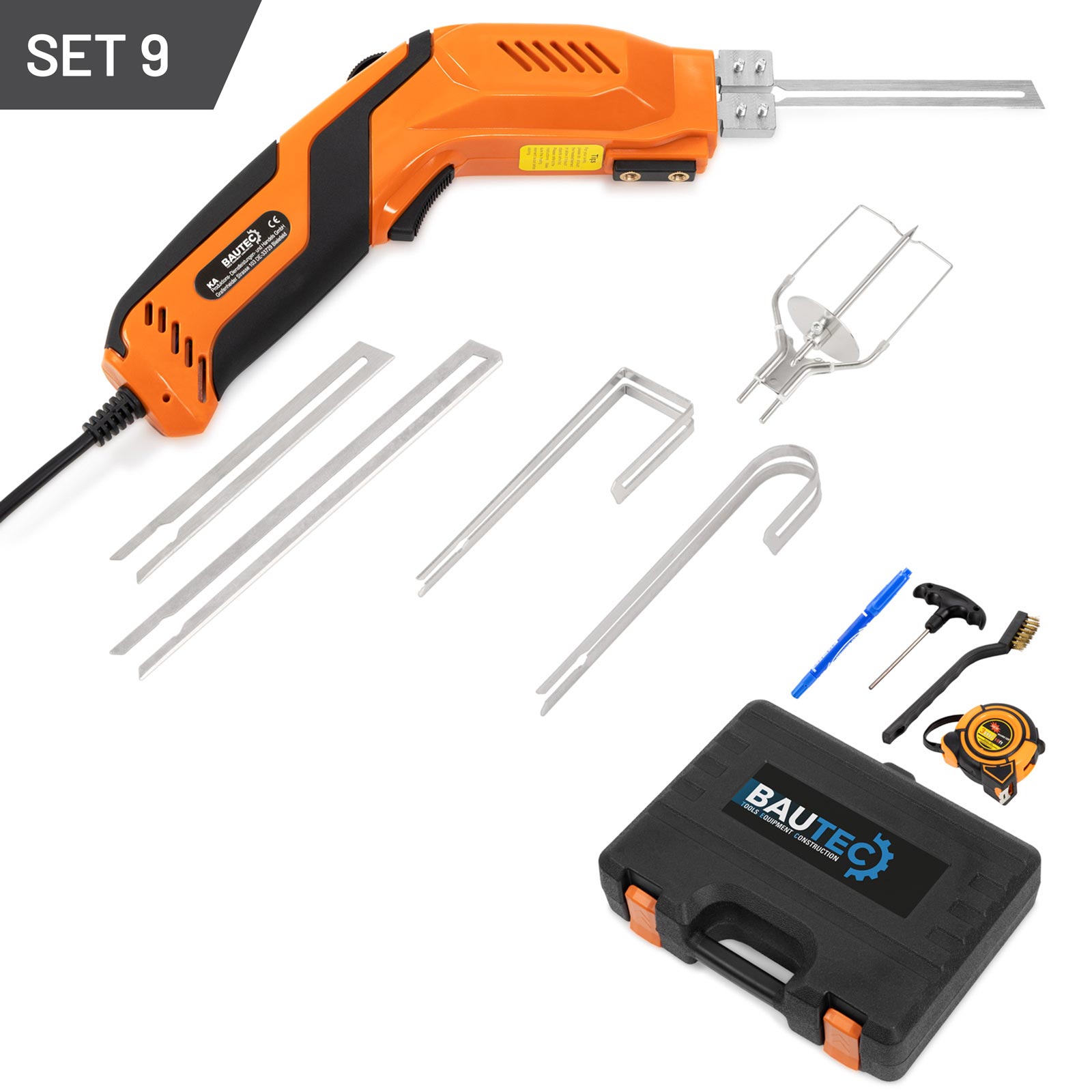 BAUTEC Styrocutter DX 330 Watt Set 9